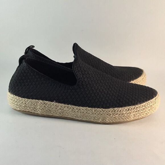 Enjoiya Journey womens espadrilles slip on shoes black size EU 41 US 11 - Picture 1 of 8